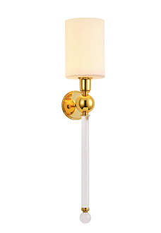 Бра Crystal Lux MIRABELLA AP1 GOLD/WHITE Золото