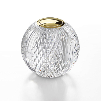 Настольный светильник 11*11*12 см, 1 LED*2W, 4000 К, Odeon Light Crystal, золотой 5008/2TL