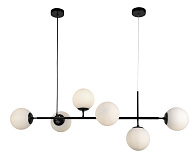 Светильник 120 см, Kink Light 07622-6,19-01, черный