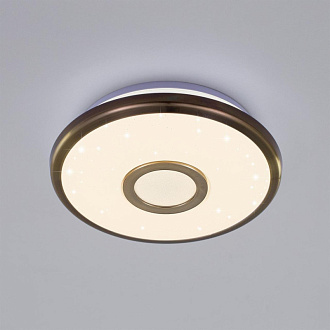 Светильник 21 см, 12W, 3000К Citilux СтарЛайт CL70313, бронза, теплый свет