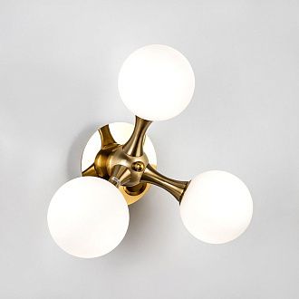 Настенный светильник 30*30*0,0000 см, G9 3xG9W, Латунь MODESTYLE MS.6116.03