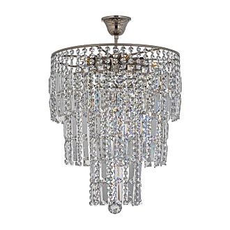 Люстра *38*54 см, 6*E27*60W, Arti Lampadari Napoli Nickel Napoli E 1.5.38.501 N, Матовый никель