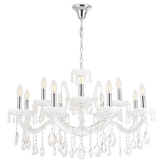 Светильник 87 см, Crystal Lux BLANCA re SP12, хром