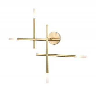 Бра 16*98*98 см, 4*G4 латунь Vele Luce Corda VL5534W34