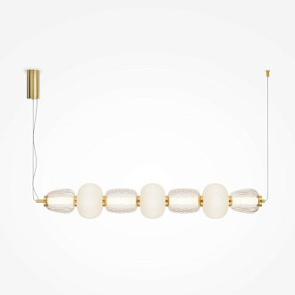 Подвесной светильник 110*17*322 см, LED, 42W, 3000К, Maytoni Pattern MOD267PL-L42G3K золотой