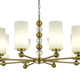 Подвесная люстра *75*99 см, 8*E27, 320W, ST-Luce Aurora SL2003.303.08, латунный