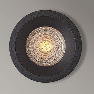 Встраиваемый светильник 7/6,5 см, GU10 Arte Lamp Ducre A8093PL-1BK, черный, вр 6,5 см
