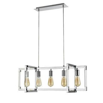 Подвесной светильник 26*80*154 см, 5*E27 хром Vele Luce Palermo VL5023P05