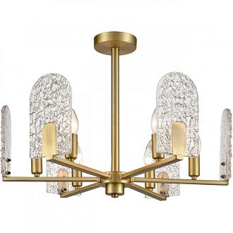 Потолочная люстра Vele Luce Aria VL1951L06, латунь, диаметр 62см
