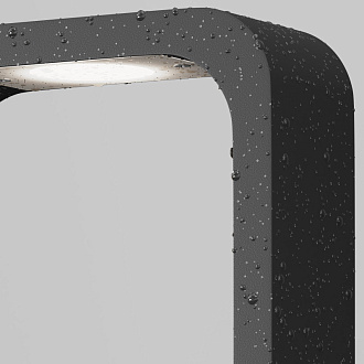 Садово-парковый светильник 4*12*65 см, LED, 7W, 3000К, Maytoni TRACK O461FL-L7GF3K1 серый
