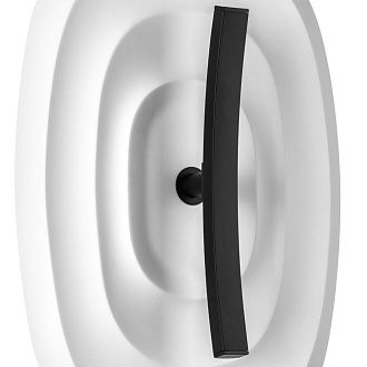 Бра 8*20*30- см, LED*W, 3000K, Lightstar Erica 609646, Черный