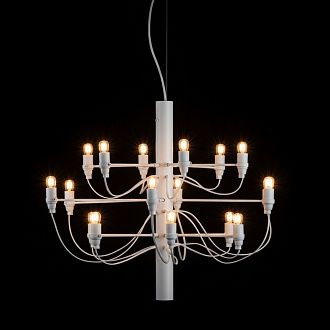 Подвесной светильник 63 см, Loft IT Gino 10196/650 White, белый
