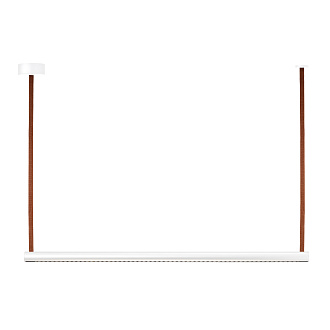 Подвес4 108*60/160 см, 30W 3000K Lightstar Palla 737116 Белый