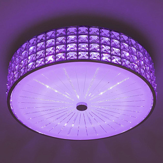 Светильник 41 см, 68W, 3000-5500K, Citilux Портал CL32415G1 LED RGB, хром