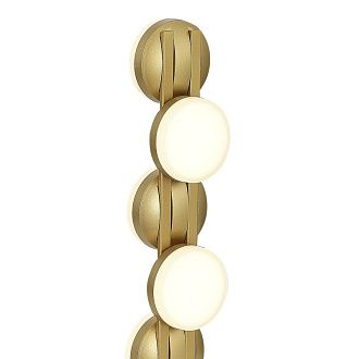 Настольная лампа 15*50 см, 1*LED*12W, 4000K, ST-Luce Monro SL6610.204.06, золото матовое