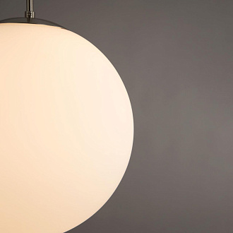 Светильник подвесной шар Citilux CL941301 серебро, диаметр 30 см