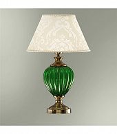 Настольная лампа Good light (Фотон) с абажуром 33-402.56/85542, зеленый, бежевый