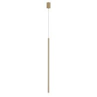 Подвесной светильник *1,6*83 см, 1*LED*3W, 4000K, Loft It Reed 10358/830 AB, Матовая латунь