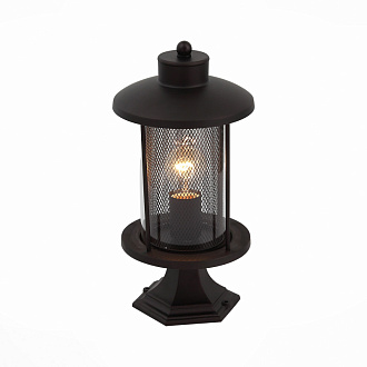 Светильник уличный наземный 20 см, ST LUCE LASTERO SL080.405.01 Темный кофе