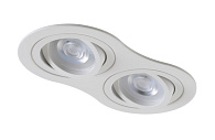 Светильник встроенный 18*9 см, Crystal Lux CLT 001C2 WH Белый, вр 7,5*15 см