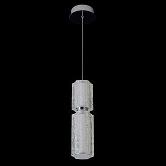 Светильник подвесной *7,5*27,5-57- 207 см, *LED*23W, 4000K, Crystal Lux Antique ANTIQUE SP23W LED CHROME, Хром