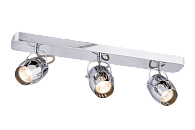 Спот L500 x W120 x H150, мм, 3*15W (45W), CH (Хром) Sfera Sveta 8754-03/B102 CH