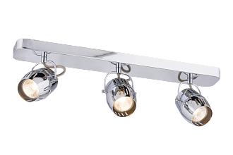 Спот L500 x W120 x H150, мм, 3*15W (45W), CH (Хром) Sfera Sveta 8754-03/B102 CH