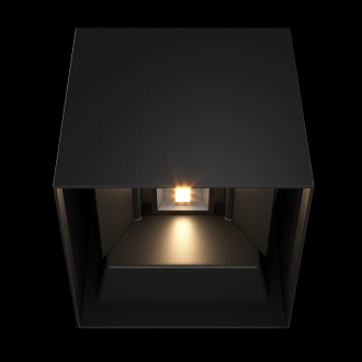Светодиодный светильник 15 см, 20W, 3000K, Maytoni Fulton O572WL-L20B3K, черный
