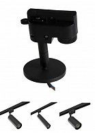 Трековое крепление Lightstar ASTA 592057 с 1-фазным адаптером к 21443х/21448x/21449x ЧЕРНЫЙ, шт