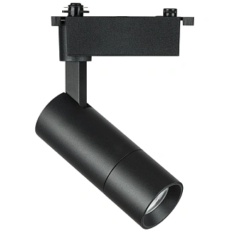 Светильник светодиодный для 1-фазного трека 5,2 см, LED*12W, 4 000 К, Черный Lightstar Volta 229147