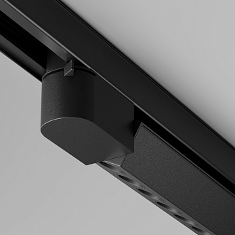 Трековый трехфазный светильник 38 см, 10W, 4000K, Maytoni Points TR195-3-10W4K-M-B, черный