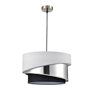 Светильник подвесной 40*40*120 см, 3*E27 Lumion Indira 8040/3 никель