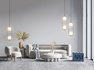 Светильник 12 см, Maytoni Ring MOD013PL-02BS1, латунь