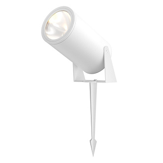 Ландшафтный светильник  13*0*23*19,2 см, LED 30W, 3000К, Белый Maytoni Bern O050FL-L30W3K