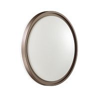 3044/CL PALE SN 028 Светильник пластик/белый/коричневый LED 30Вт 4000К D355 IP43 NAVIL