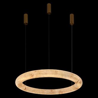 Подвесной светильник 100 см, 85W, 3000K, Loft IT Oslo acrylic 10547/1000, латунь