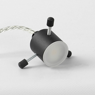 Подвесной светильник 6*40/171 см, 1*LED черный Lussole Floyd LSP-7172