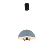 Светильник 23 см, 8W, 4000K, Kink Light 07524-23,05, черный-голубой