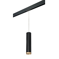 Комплект со светильником Rullo для трека PRO 6*156,5 см, 1*GU10*7W, Черный Lightstar Rullo PRORP49740