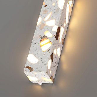 Настенный светильник 1*LED*15W 3000K Odeon Light TERRAZZO 7012/15WL бронзовый