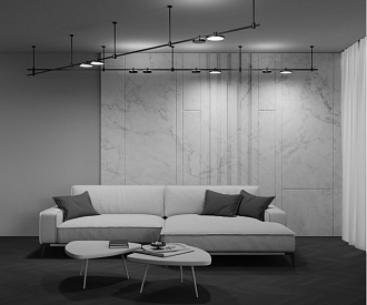 Трековый магнитный светодиодный светильник 17 см, 10W, 3000K, Maytoni Flarity Plato TR153-1-10W3K-B, черный