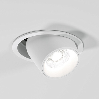 Светильник 8 см, 8W, 4000K, Elektrostandard 25086/LED, белый, вр 7,5 см