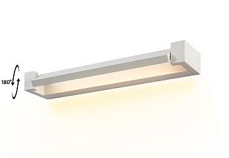 Бра 40**4,2-4,2 см, 1*LED*12W, 4000K, Crystal Lux Kanto CLT 028W WH, Белый