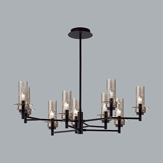 Люстра потолочная 31*47*20 см, 9*E14 Lumion Madonna 6555/9C черный