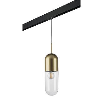 Комплект с подвесом Ramo для трека PRO 12*191 см, 1*E27*6W, Шампань Lightstar Ramo PRO690013