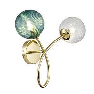 Настенный светильник 425*170*340 мм, 2*G9 золото Indigo Selva V000299, 11032/2W Gold
