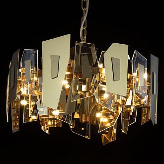Люстра подвесная *55*45-195 см, 16*G9*28W, Citilux Dart CL231252, Золото