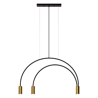 Светильник подвесной Loft It Volta 5043-3, бронза-черный