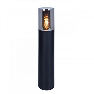 Уличный светильник 9*50 см, 1*E27 черный Arte Lamp Wazn A6215PA-1BK