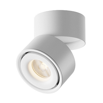 Светильник 10 см, 15W, 3000K, Maytoni Yin C084CL-15W3K-W, белый